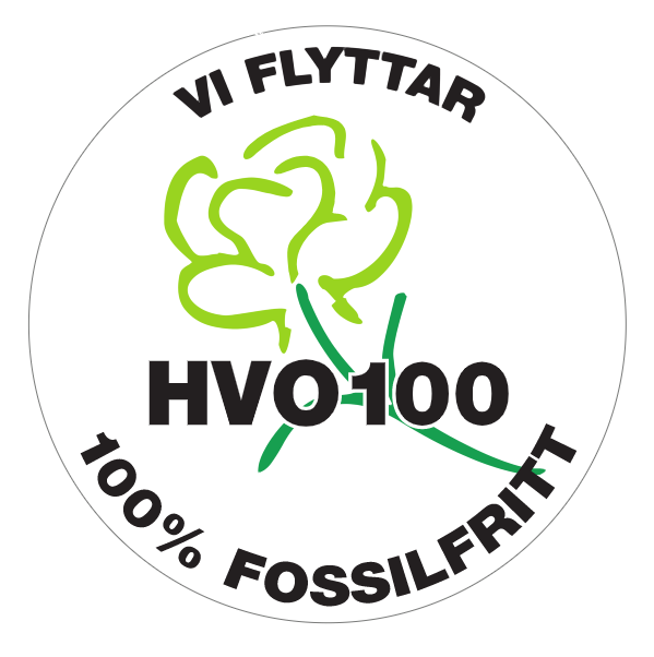 Vi flyttar hvo 100 procent fossilfritt